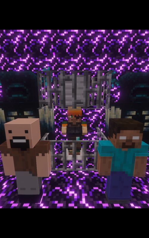 He's safe now 😊 #MineCraft #minecraftmemes