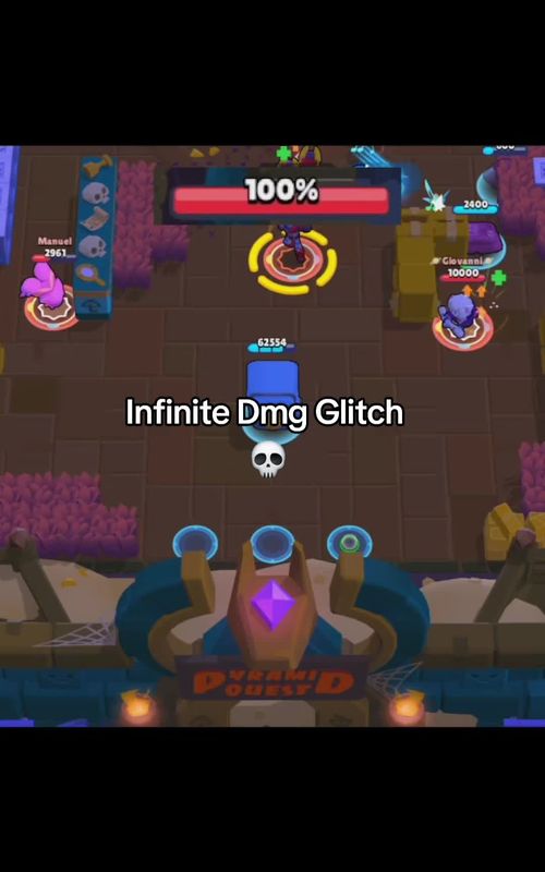 This glitch just one shots the safe at full hp if you shot the safe at least once 😭 Brawl Stars fix your game 💀 Credit to @wanko_3344 on x for this strat #brawlstarstiktok #bs #viral? #fyp #funny 