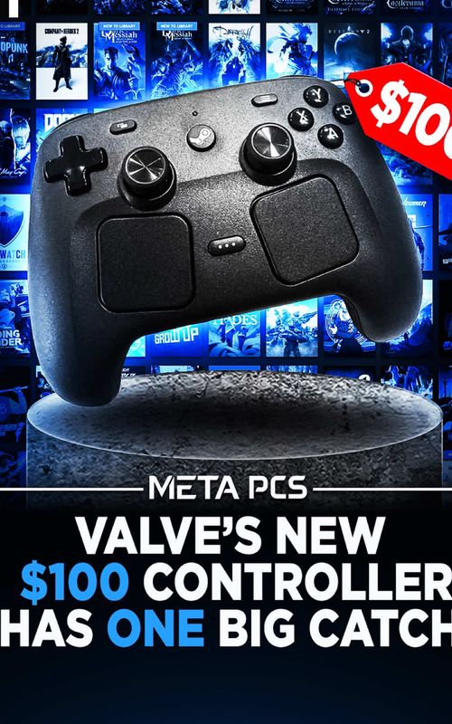 Is The Steam Controller Worth $100? #fyp #foryou #techtok #pcgamer #pcgaming 