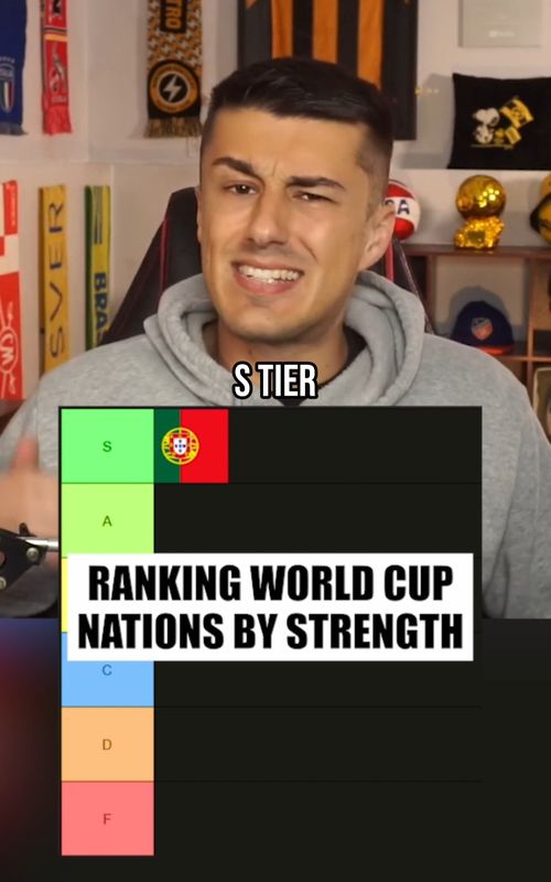 World Cup Tier List - Who's Actually the Best? 🤔🏆 Which nations actually deserve S tier at the World Cup 2026? I'm ranking 10 random countries on pure strength — no bias. Portugal, Morocco, USA, Canada, Haiti, Ecuador, Japan, Switzerland, South Africa, Saudi Arabia. More countires to come! Which nation goes the furthest in the World Cup this year? #WorldCup2026 #TierList #FootballRanking #WorldCupPredictions #Football #Soccer #fyp