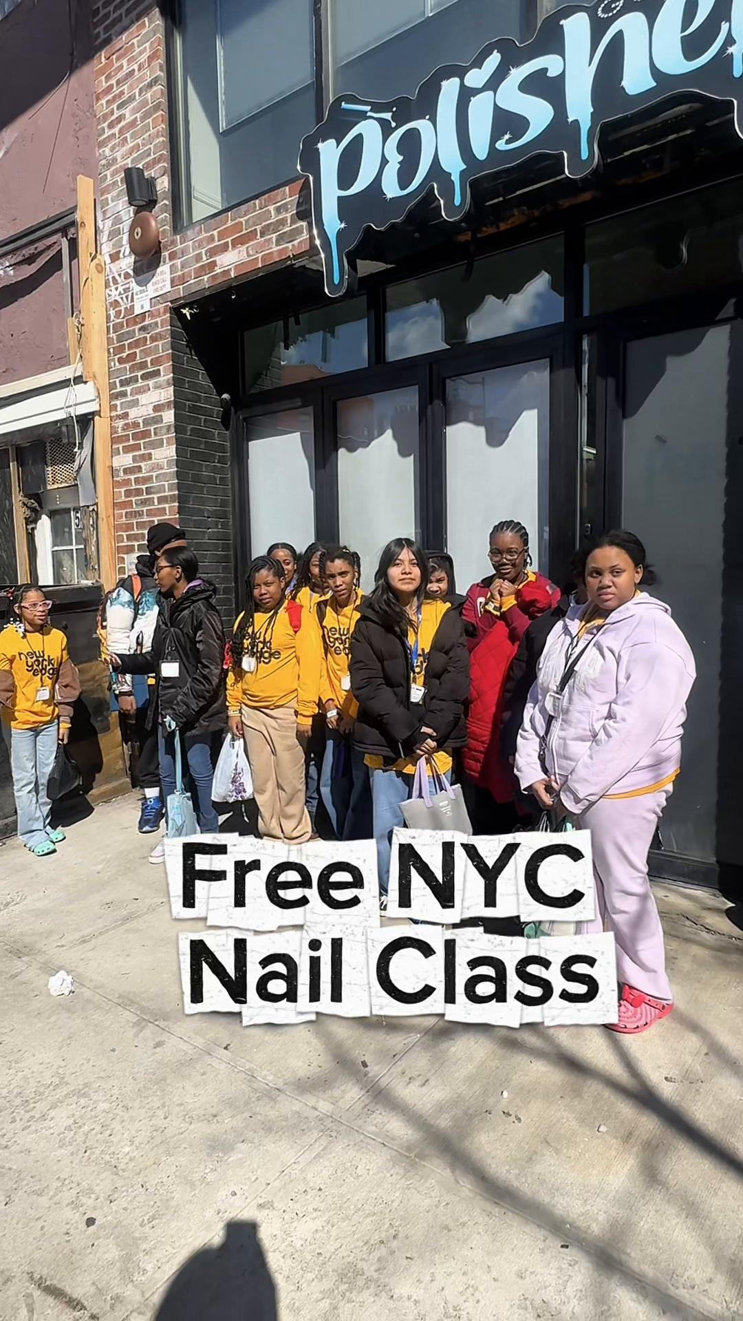A closer walkthrough of our Press & Mingle experience at @Got You Polished Thank you @BeetlesGelPolish for being apart of inspiring the youth! 💕 #nycevents #nycnailtech #nycnails #SmallBusiness 