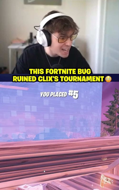 What is that glitch!? 🤬 #clix #fyp #viral #fortnite #glitch 