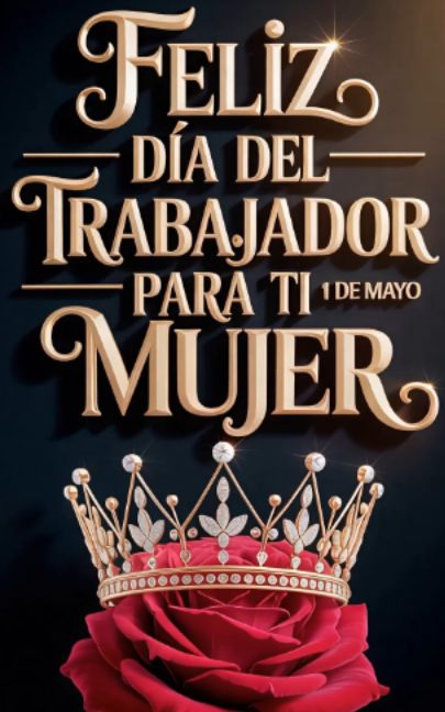 💖🌹💋 Feliz día del trabajador para ti mujer... Hoy no solo celebramos tu trabajo... celebramos tu fuerza, tu coraje y todo lo que haces en silencio. Porque mientras el mundo avanza… tú sostienes sueños, levantas vidas y nunca te rindes. Eres lucha… eres amor… eres inspiración. A ti, mujer increíble del mundo... gracias por tanto, incluso cuando nadie lo ve. Que la vida te abrace bonito... y te devuelva todo lo que das con amor. #1dema#1demayo #felizdiadeltrabajador #felizviernes