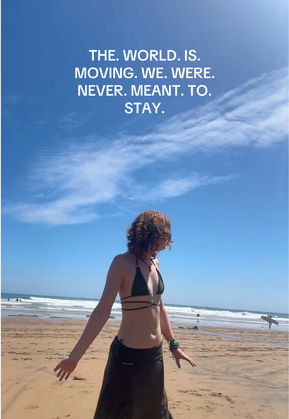 leave!! go travel, explore, see the wonders this world had to offer!  we were never ever meant to stay put for our whole lives, we are meant to discover!! [ #solotravel #solotraveller • solo travelling • backpacking • backpacker • gap year • beach ]