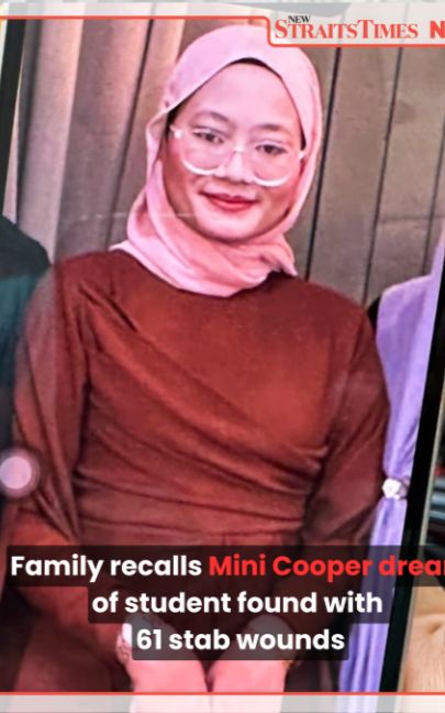 #NSTTV #NurfisyaZulkifly, 19, was found stabbed 61 times in Ketereh. Her brother recalled her dream of owning a Mini Cooper after graduation, a hope shattered as her grieving family faced unimaginable loss.  #Crime  #Kelantan #KotaBaru #KampungSimah #Ketereh #Stabbing #Murder #Student  #KolejPolyTechMARA #MiniCooper  #NST #News #MalaysiaNews