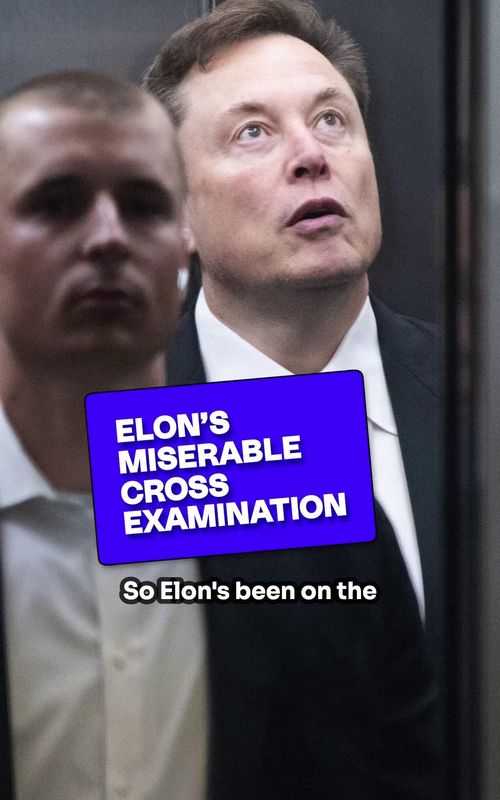 Elon Musk says lawyers are trying to trick him with yes-or-no questions during cross-examination in the OpenAI trial. #veregcast #elonmusk #Tech