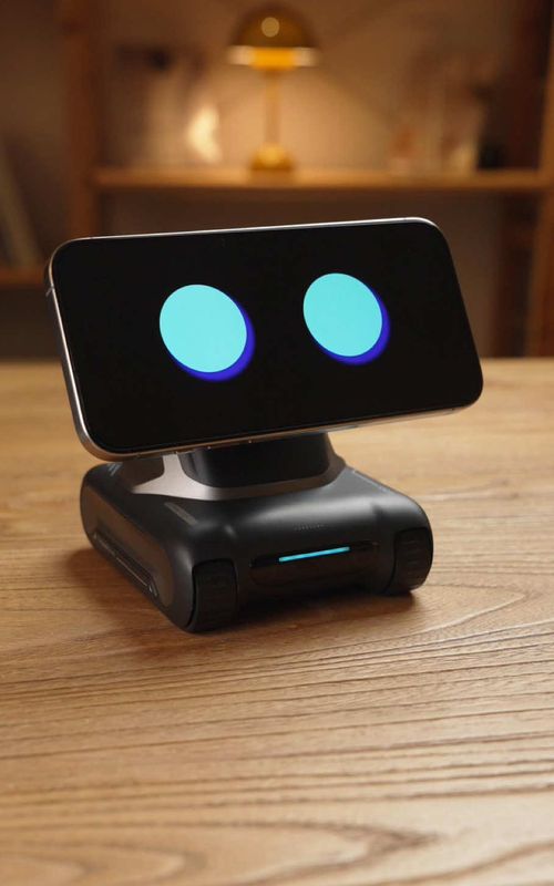 This turns your phone into a desk robot. It moves, reacts, and gives your screen a personality. #LOOIRobot #coolgadgets #desktoprobot #gift @LOOI Robot 