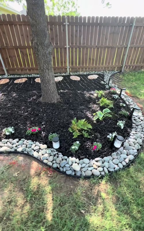Making her dreams come true… What do yall think? Should I add landscape designer to my resume?!😜 Dm us for all the supplies!  #LearnOnTikTok #DIY #landscape #diyproject #asmr 