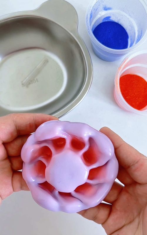 Color flow is so satisfying #DIYcraft #StressRelief #satisfyingvideo #handmadeart