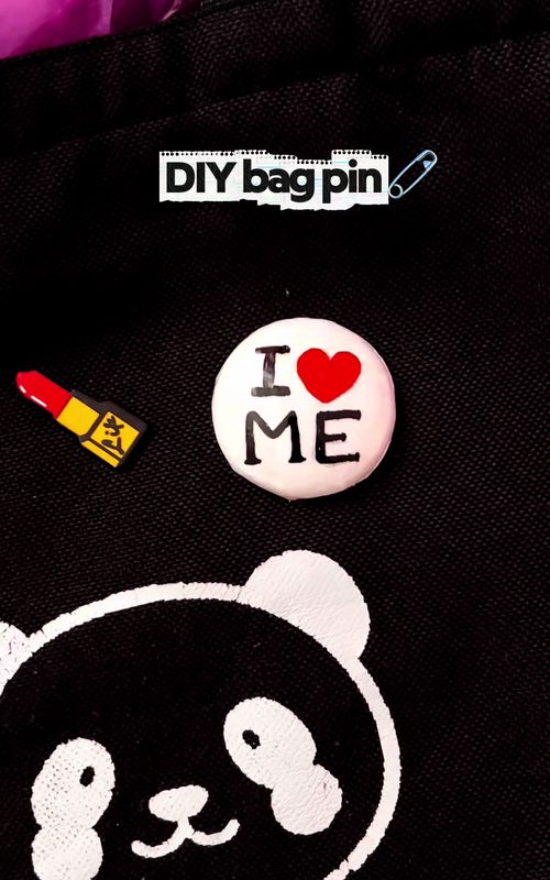 DİY viral bag pin #DIY #craft #pin