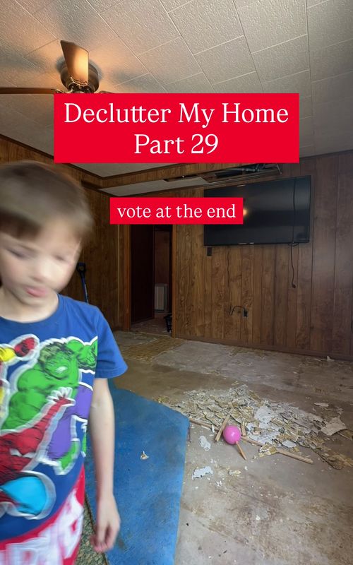 WAR IS OVER 😭 but I need your vote!! #decluttering #cleaninginspo #houseprojects 