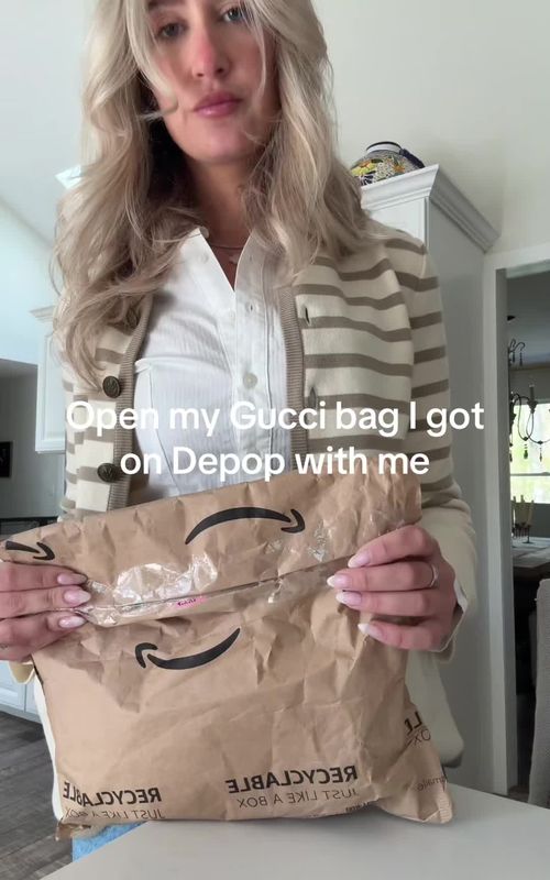 You win some you loose some on @Depop #thrift #thrifting #gucci #shoppinghaul #unboxingvideo 