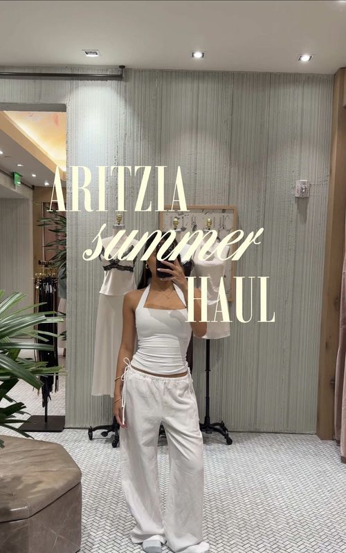 last minute aritzia summer haul before my trip to Europe!! @Aritzia #aritzia #aritziahaul #summerfashioninspo #summerhaul #summershopping 