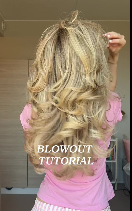 made this to celebrate reaching 60k on ig (johanne.yey) 😘🫶💗 #hairtok #blowout #tutorial #layers 