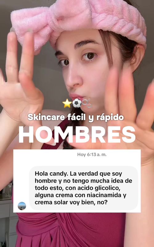 Skincare sencillo para hombres ⭐️⚽️🫧 fácil y rápido #tips #skincare #rutinadeskincare #aclararlapiel #acne 