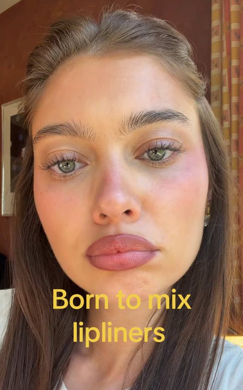 @NYX Professional Makeup in Los Angeles and @Dominique Cosmetics in terracota kiss🤎🤎🤎 #lipcombo #makeuptutorial #makeupinspo #glowymakeup #fyp 