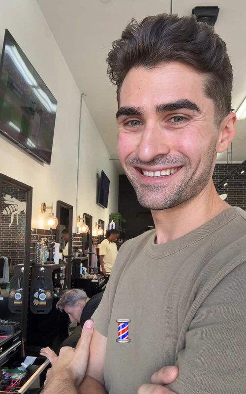 After years of searching for a great barber in LA @Buzzed Barbers came through! #haircut #hairtransition #hairtok 