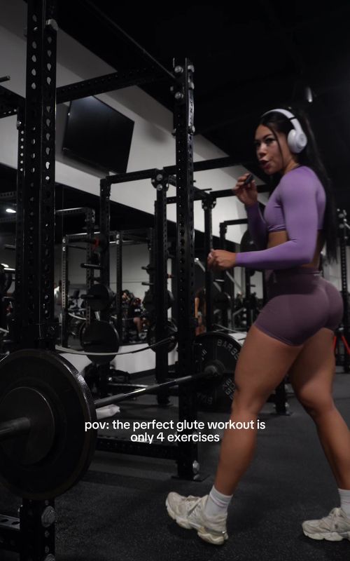 i’m back to help simplify your glute growth routine with my staple 4 exercise workout 🙂‍↔️ this routine genuinely changed the game for me and it’s because i learned to keep. it. SIMPLE ✨ wearing @DFYNE — dc TRINA to save 💜 lifting gear from @UPPPER Gear — ac TRINA 🫶 if you want to achieve your goals, i’ve GOT YOU! apply to work with me 1:1 for customized workouts and meal plans to build your dream body ❤️‍🔥 #glutesworkout #glutesroutine #glutegrowth #lowerbodyworkout #legday 