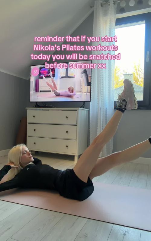yt: nikola’s pilates 💗 #nikolaspilates #workoutmotivation #GymTok #foryou #consistency 