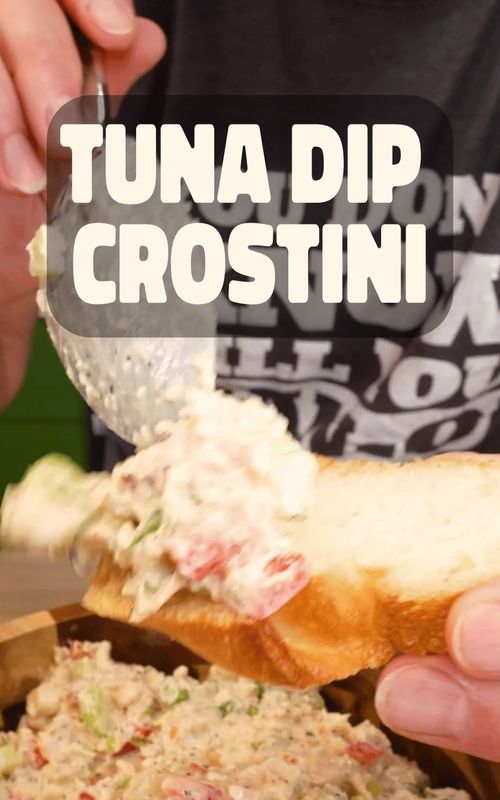 Derby Day is comin in HOT! 🐎🔥 Throw down this crostini tuna dip and level up your race day spread! Recipe Below! Ingredients: ½ packet Dan-O’s Dill Dip Seasoning 2 tbsp Dan-O’s Lemon Pepper Seasoning 1 loaf French bread, sliced into thin pieces 4 cans tuna, drained ½ jar dill pickle slices, diced 3 green onions, diced 3 stalks celery, diced 1 red bell pepper, diced Juice of 1 lemon 1 cup mayonnaise 2 tbsp Dijon mustard Directions: 1. Toast the French Bread Preheat the oven to 375°F. Slice the French bread into thin pieces and place them on a baking sheet. Bake for 8–10 minutes, or until crisp and lightly golden. 2. Prepare the Tuna Drain the tuna and add it to a large mixing bowl. Break up the large chunks slightly, keeping some texture. 3. Dice the Vegetables Dice the dill pickles, green onions, celery, and red bell pepper. Add all of the diced vegetables to the bowl with the tuna. 4. Mix the Tuna Dip Add the lemon juice, mayonnaise, Dijon mustard, Dan-O’s Dill Dip Seasoning, and Dan-O’s Lemon Pepper Seasoning. Mix until everything is fully combined and creamy. 5. Assemble the Crostini Arrange the toasted bread slices on a serving tray. Spoon the tuna dip onto each crostini, serve it up, and Yum Yum Get Ya Sum!