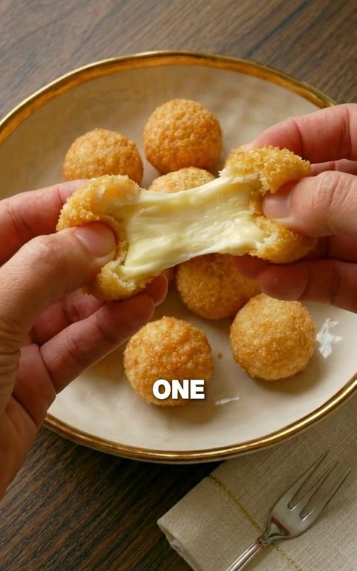 High-Protein Crispy Parmesan Bites 🧀💪 Ingredients 🛒 * 3 egg whites 🥚 * 200 g grated Parmesan 🧀 Steps 👩‍🍳 1. Mix egg whites with Parmesan until thick 🥣 2. Shape into small balls ✋ 3. Air fry at 355°F (180°C) for 10–12 mins until golden and crispy 🔥 4. Or deep fry until golden brown 🫒#healthydessert #simple #tasty 