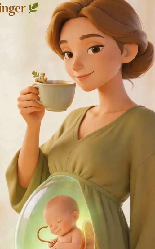 🌿 Ginger During Pregnancy – Natural Nausea Relief #Ginger #MorningSickness #PregnancyNutrition #HealthyPregnancy #WombHealth #BabyDevelopment #NaturalRemedy #HealthyEating ⚠️ This content is for educational purposes only. Ginger should be used in moderate amounts, as excessive intake may cause heartburn or irritation.@tiktok creators 