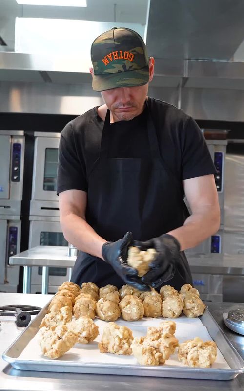 Small batch. Baked fresh. Finest ingredients. Derek Jaeger’s “Donkey Kong.” Store exclusive. #lastcrumb