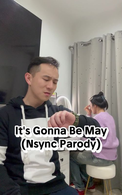 It’s gonna be MAY (NSync Parody) 🫠 #couple #comedy #nsync 