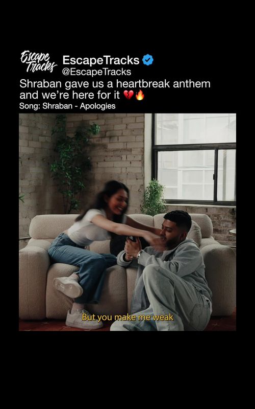 Shraban gave us a heartbreak anthem and we’re here for it 💔🔥 @Shraban  . #breakup #singer #rnb #rnbmusic #rnbvibes 