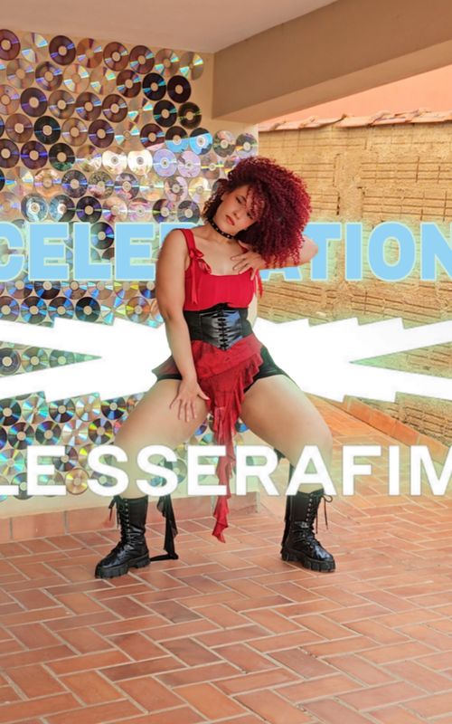 e vamos celebrar #lesserafim #celebration #kpop #dancecover #le_sserafim 