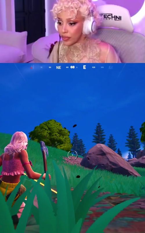 Ghostface and Doja Cat in Fortnite is wild..😂💀 #fortnite #fortnitememes #fortniteclips #fyp #ghostface 