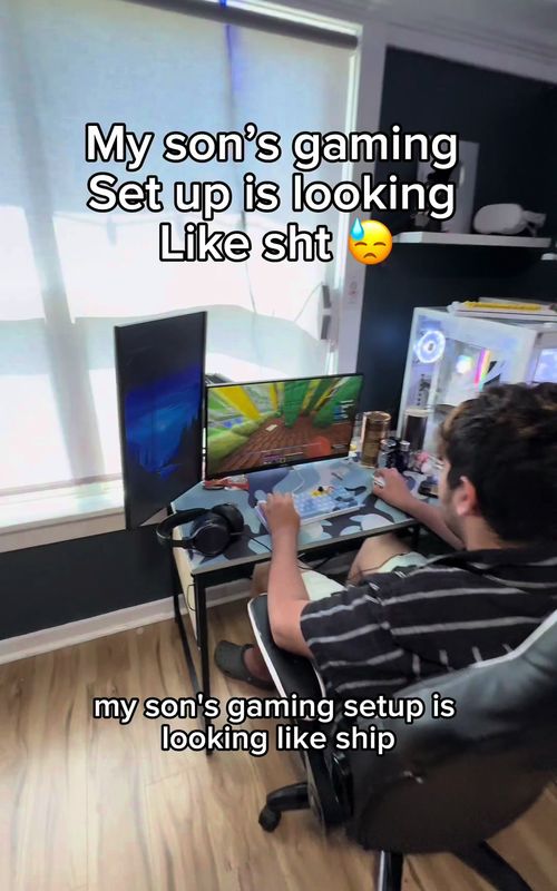 @ThatLeoTikTok 🥹#cleangamingsetup 