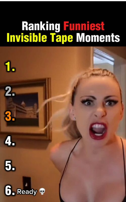 Ranking Funniest Invisible Tape Moments 😂 #ranking #funnyvideos #fail #goviral 