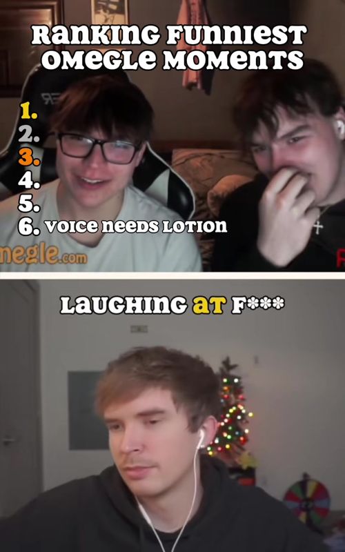 Ranking Funniest Omegle Moments pt. 2 #foryoupage 