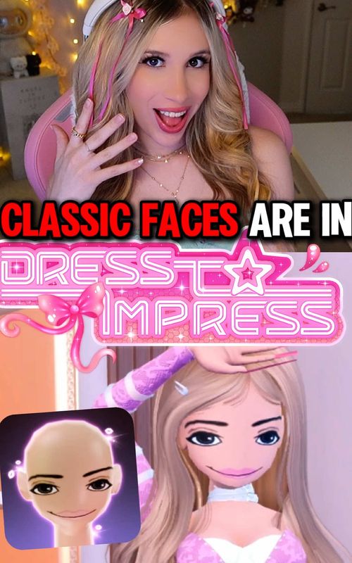 APRIL FOOLS UPDATE in DRESS TO IMPRESS along with CLASSIC FACES on ROBLOX!! 🥰💞😱