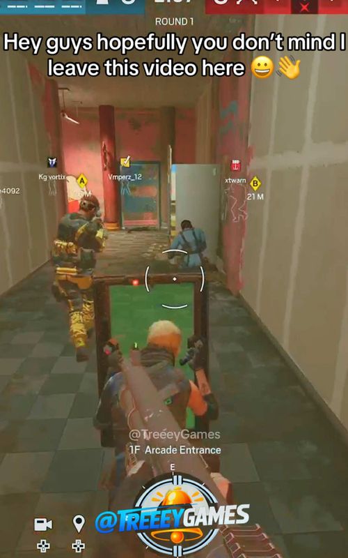 Not to sure how echo didn’t see me there 🫤 #rainbow6siege #siege #r6 #foru #gaming 