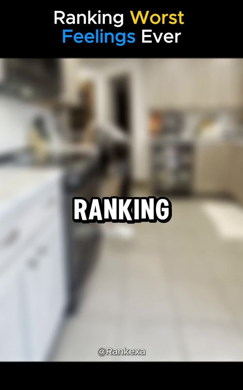 ranking worst feelings ever 😬❤️