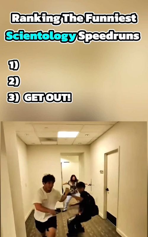 Scientology Speedruns 😭 | #fyp #ranking #flickz #viral #scientology 