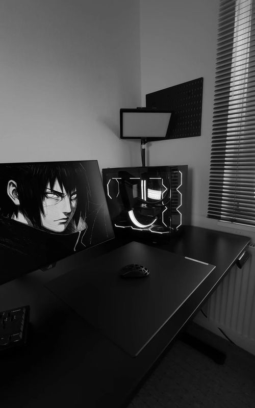 Gaming setup #techtok #minimalist #pcsetup #GamingSetup #fyp 
