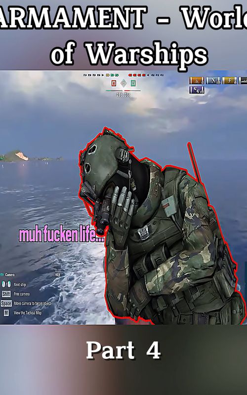 UNITED STATES OF ARMAMENT-World of Warships-Part 4#game #videogames #funnyvideo #reviews #therussianbadger #fyp #foryoupage