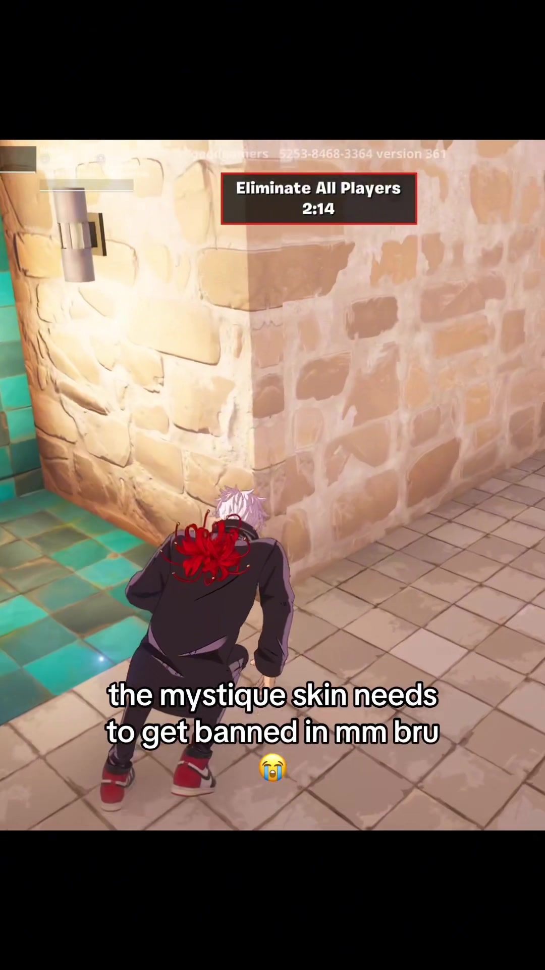 how is this allowed 😭😭 #fortnite #murdermystery #admin #snowtex 
