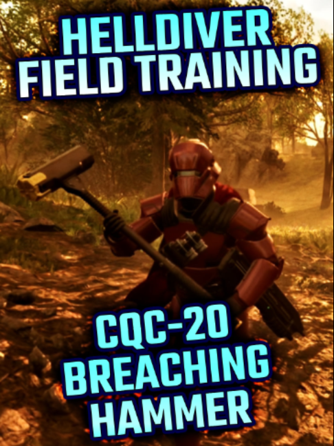 Day 21 Playing with weapons no one uses in Helldivers 2: CQC-20 Breaching Hammer #helldivers2game #helldivers2gameplay #helldivers2community #helldivers2clips #hd2 #helldivers2short #superhelldive #helldiverjournal