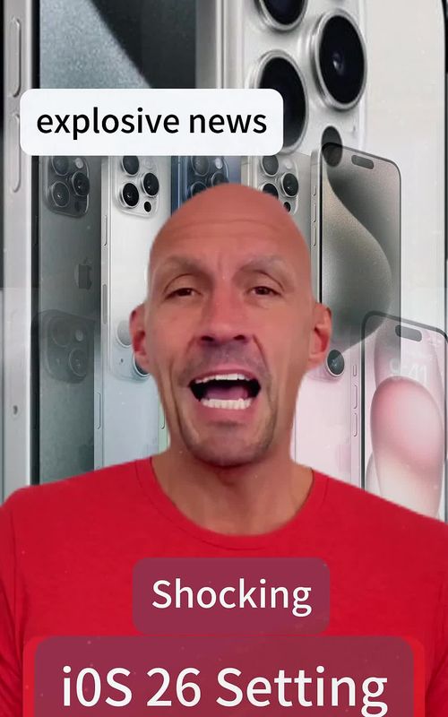 Unbelievable iOS 26 Hack Revealed! 😱📱 #iOS26 #iPhoneTips #TechTrends #fyp #viral #storytime #foryou #scottpolderman #pov #tiktok #story #fypシ #iphonetricks #iphone
