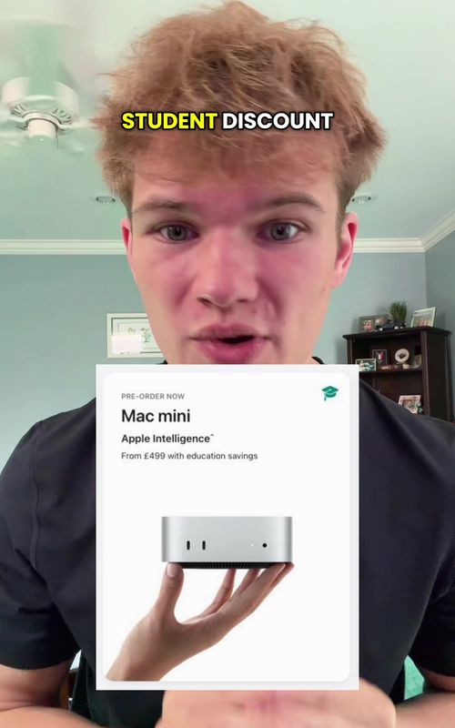 Apple discontinued the $599 Mac Mini… #macmini #apple #technews #techdeals #techtok