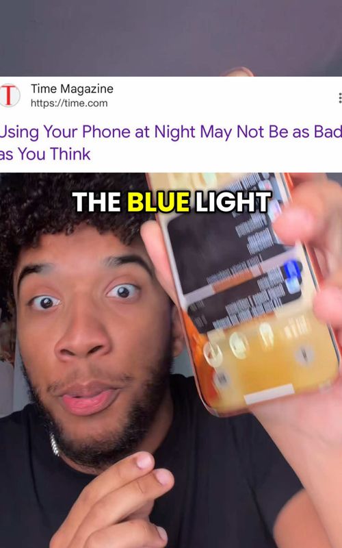 Blue light isn’t actually ruining your sleep.. #carterpcs #Tech #bluelight #screens 