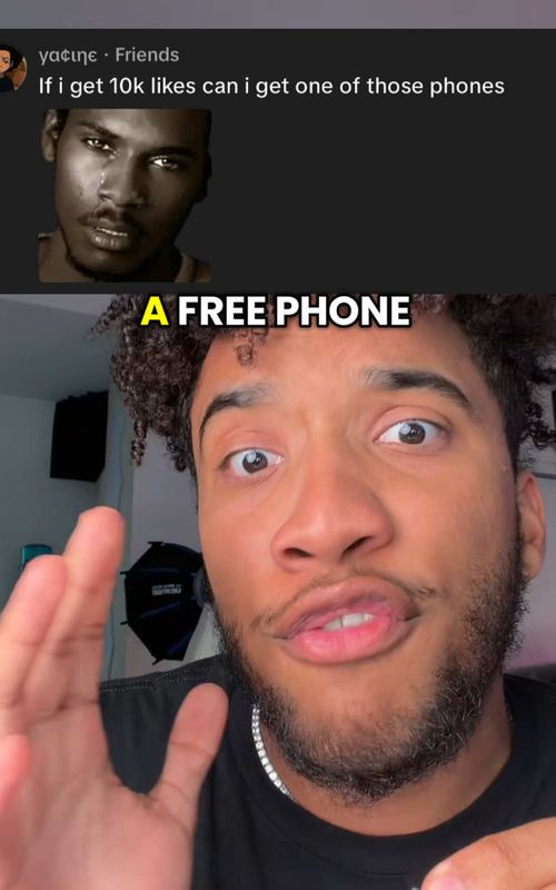 I gave him a free IPhone 17 Pro.. and his parents took it #carterpcs #Tech #iphone #android #giveaway