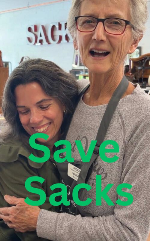 A very special store—Sacks Thrift Shoppe in Petaluma— has served its community for 40 years. It abruptly announced its closing last month due to necessary building updates (it’s in a leased property) through its parent organization, Providence Healthcare. Sacks is fighting back and looking for an interested and honest investor (instead of a greedy multibillion healthcare company) to keep their doors open, or establish their own 501C3.  To sign their petition:  https://www.change.org/p/keep-sacks-thrift-shoppe-open-to-fund-grief-counseling-in-petaluma #thrifttok #thrift #sf #petaluma #fyp  @Jen Hamilton 