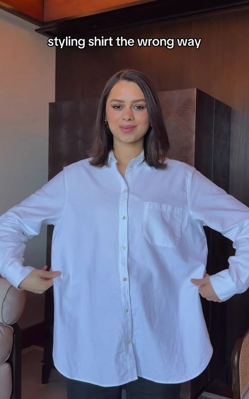 What do you think of this ‘wrong way’? 🤍 | Save & share this with your friends 👀 #styling #fashionhack 