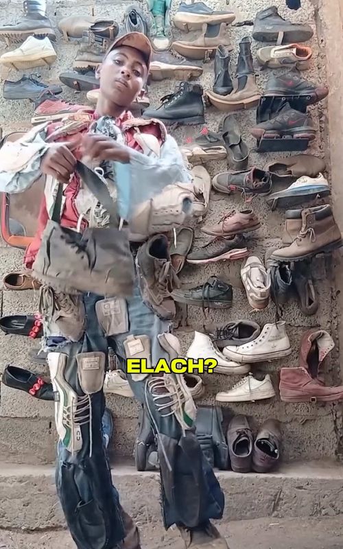 Ki kijik had lwld ?  Kaluputics is a young Ethiopian designer creating his own garments with limited resources, yet his talent is already evident. His videos have gone viral, and even Instagram wants to collaborate with him #mensnsfashion  #fashion #styletips #outfitinspiration #maroc  