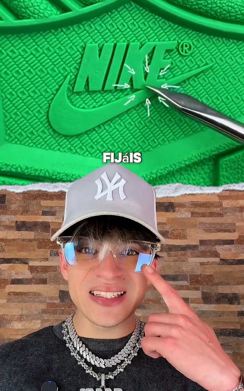 Truco Jordan 1 para saber si son originales 🔍 #sneakers #zapatillas #legitcheck #nike #jordan 